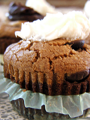 Chocolate Chip Brownie Cupcakes