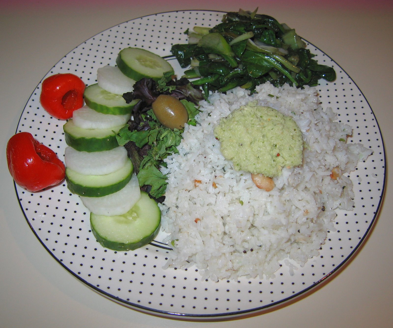 [20080616+Coconut+Rice,+Spinach+with+Green+Onion.jpg]