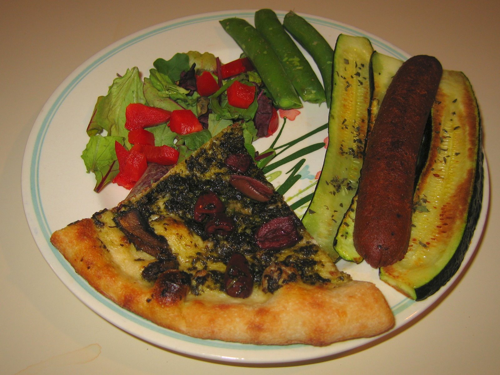 [20080425+Leftover+Pizza,+Grilled+Vegan+Sausage+with+Zucchini.jpg]