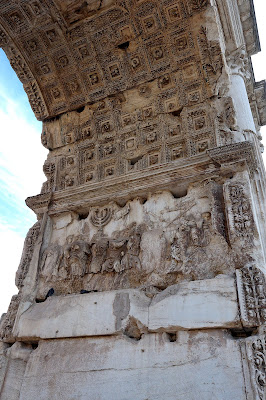 Arch of Titus from underneath