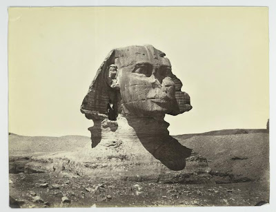 The Sphinx once buried in the sand