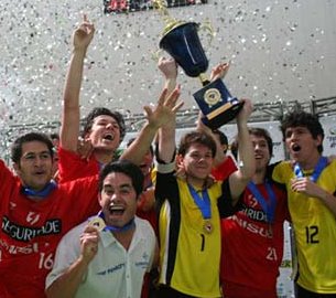 Unisul Campeã da Taça Brasil Sub-20 de Futsal de 2008