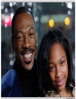 Eddie Murphy and daughter Shayne  at entertainmentnewsnevents.blogspot.com
