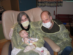 Sam in the hospital with Mom and Dad- Jan 2007