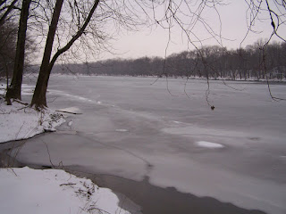 frozen Shenandoah River