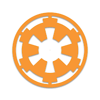 The logo of the Republic, and eventual symbol of the evil Empire