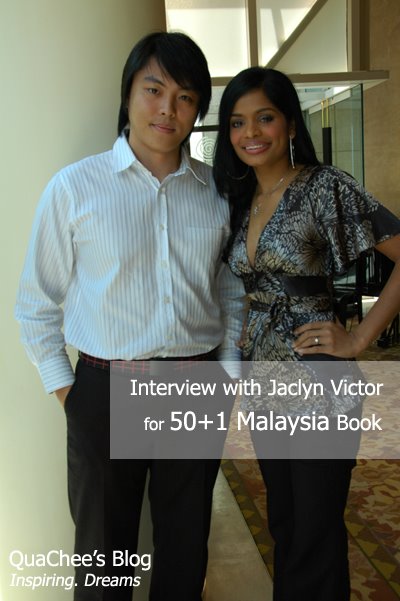 interview with jaclyn victor, singer of gemilang, malaysian idol winner