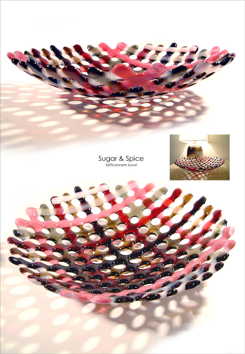 'Sugar & Spice' latticeware bowl: