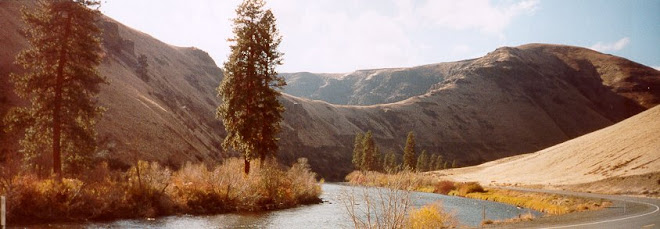 On the course in the Yakima River Canyon