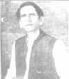 Photograph of Urdu poet Majaz Lucknawi