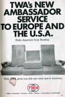 Old Ad of TWA 