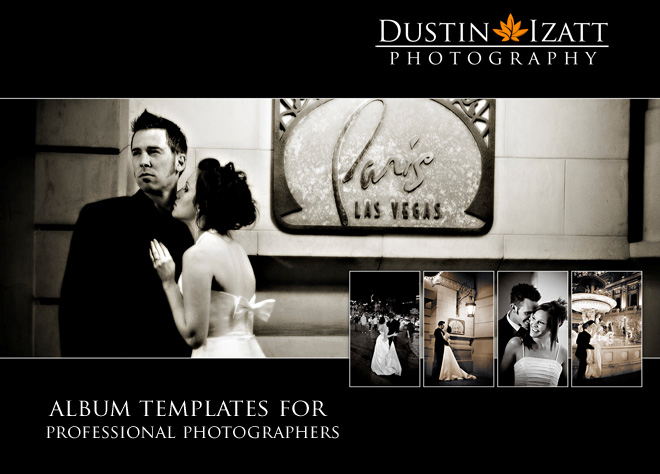 Dustin Izatt Photography Album Templates