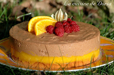 recettes dessert Délice au toblerone et marmelade doranges