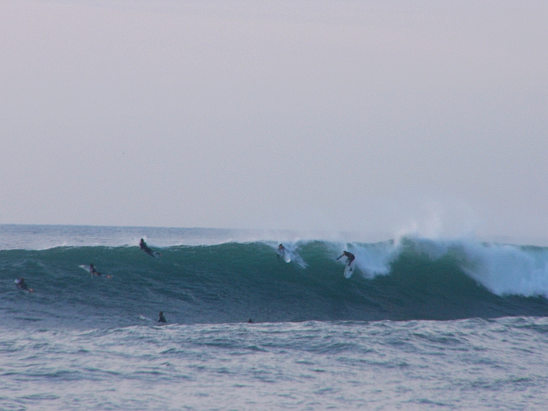 día de tamañeros con olas de más de dos metros en meñakoz el 28 de octubre del 2007 - surf 30