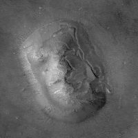 2001 Mars Global Surveyor high-resolution photo.
