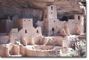 Cliff Palace at Mesa Verde (Anasazi Indians)