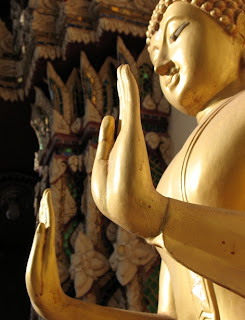 Buddha image at Naka Temple