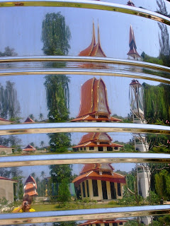 Reflection of Kamala temple