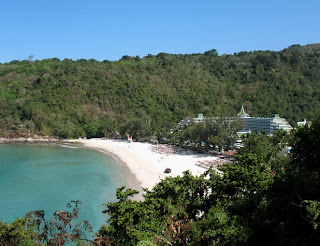 View of Le Meriden Beach Resort from the road between Patong and Karon beaches