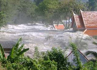 Kamala Temple hit by the tsunami