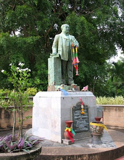 Statue of Ratsada Korsimbi Na Ranong on Rang Hill