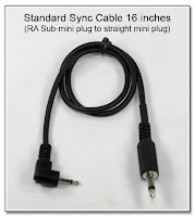 Standard Sync Cable 16 inches