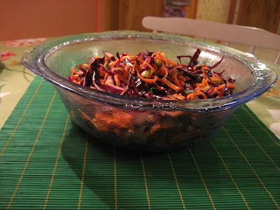 recettes legumes Chou rouge en salade