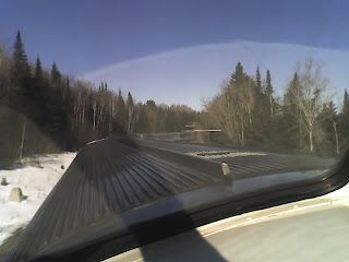 View of the train across Canada as taken from the dome car