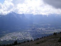 The view of Canmore 