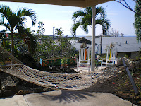hammock at a hostel on the Kona Side of Hawaii