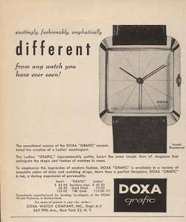 Doxa Grafic Over Time 1957-2007