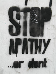 Stop apathy..or not