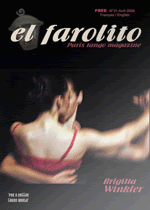 Farolito Paris Tango Magazine, gratuit tango