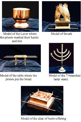Models of the ark accessories