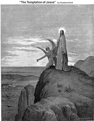 "The Temptation of Jesus" - Gustave Dore