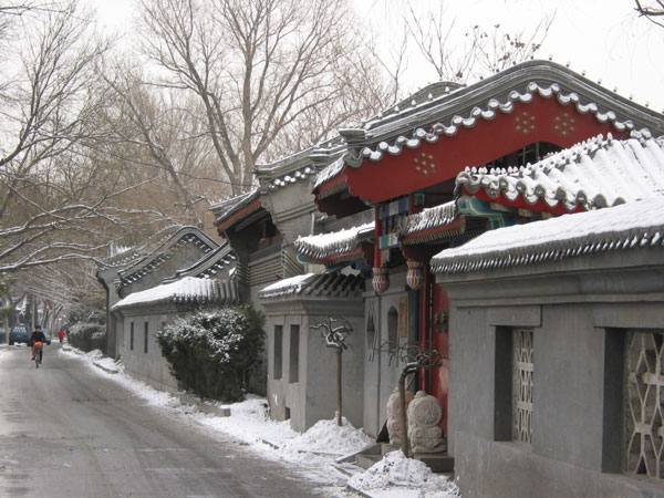 Beijing in the Snow 