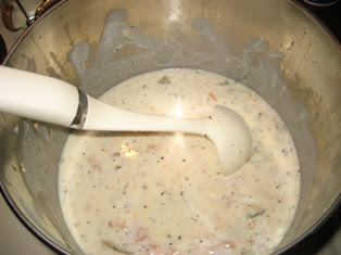 Baked Potato Soup with a Smoked Salmon Twist!