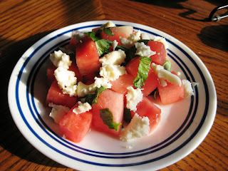 Recipe Exchange: Watermelon and Basil Salad