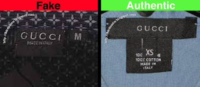 gucci shirt label