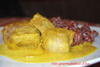 recettes plats Curry de Porc au lait de coco et au Citron