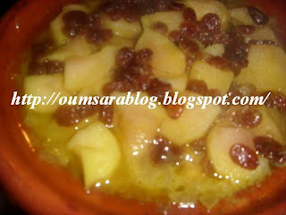 recettes dessert gateau moelleux aux pommes et aux raisins secs (REGIME)