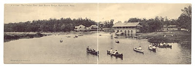 Canoeing at Norumbega 1905