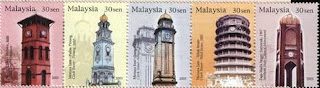 Clock Towers Stamp
