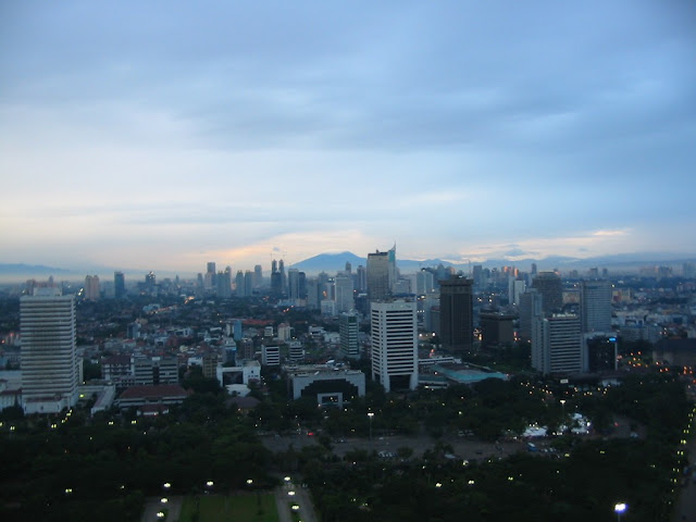 Blick vom Monas, Jakarta