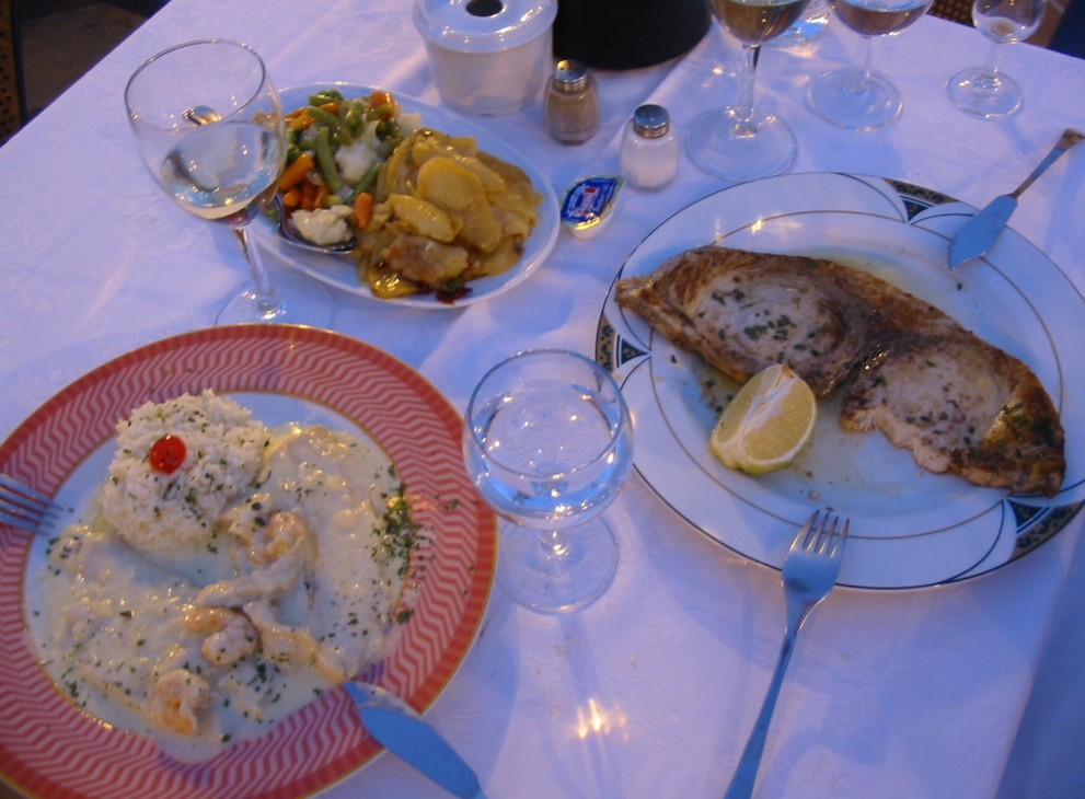 Abendessen in Benahavís